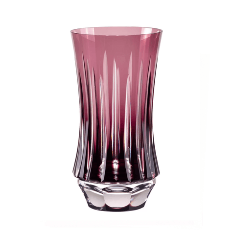 Copo Cristal Lapidado Long Drink Ametista 400ml