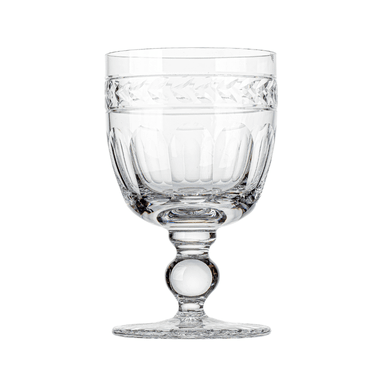 Taça Cristal Lapidado P/água Laranjeiras Mozart 450ml Incolor