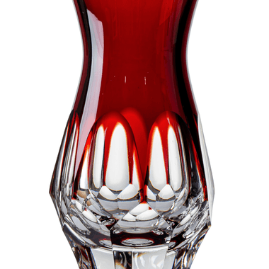 Vaso de Cristal Lapid 55 Vermelho