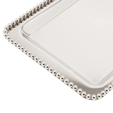 Bandeja de Zamac Niquelado Balls