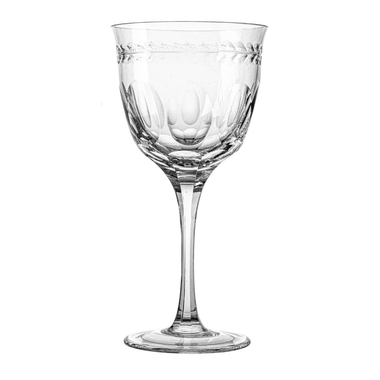 Taça Cristal Lapidado 17 P/Agua Incolor Mozart 400ml