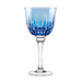 Taça de Cristal Lapidado 66 P/Vinho Tinto Azul Claro