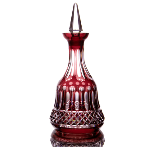 Licoreira Cristal Lapid 69 Vermelha