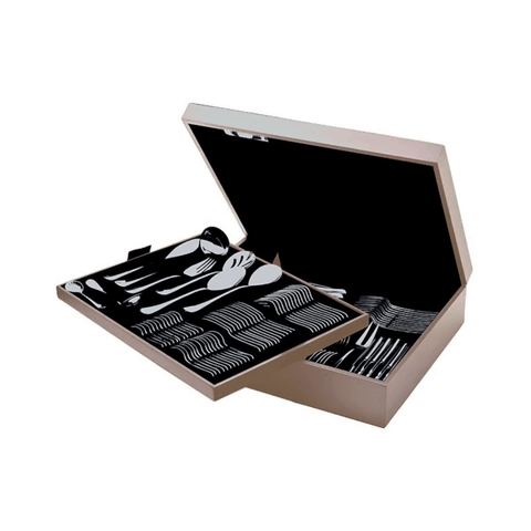 Estojo Madeira Fendi Fosco para 130 Pcs