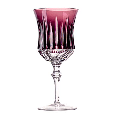 Taça Cristal Lapidado 66 P/água Ametista 400ml