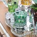 Copo Cristal Lapidado Mozart Whisky Verde Escuro 325ml