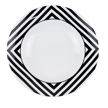 Prato Fundo de Porcelana Versa Atlantica