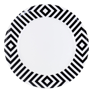 Prato Raso de Porcelana Versa Atlantica