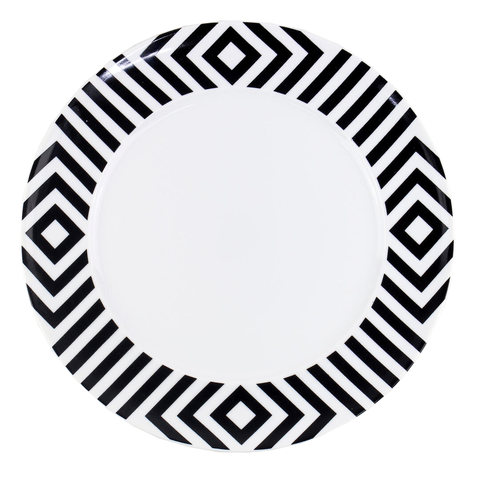 Prato Raso de Porcelana Versa Atlantica