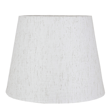 Cupula Abajur Cônica 28x36cm Cru