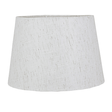 Cupula Abajur Cônica 30x20cm Cru