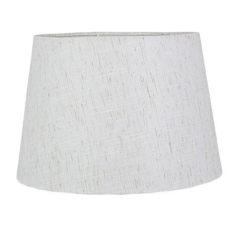 Cupula Abajur Cônica 30x20cm Cru