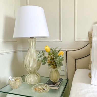 Abajur Murano Pietra Topazio