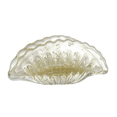 Porta Guardanapo Murano Istambul Cristal com Ouro 24k