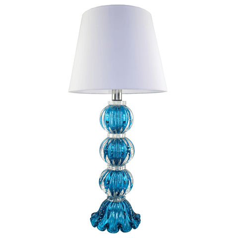 Abajur Murano Versailles Aqua Marine