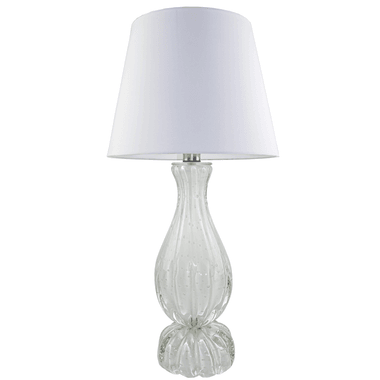 Abajur Murano Pietra Quartzo Perola