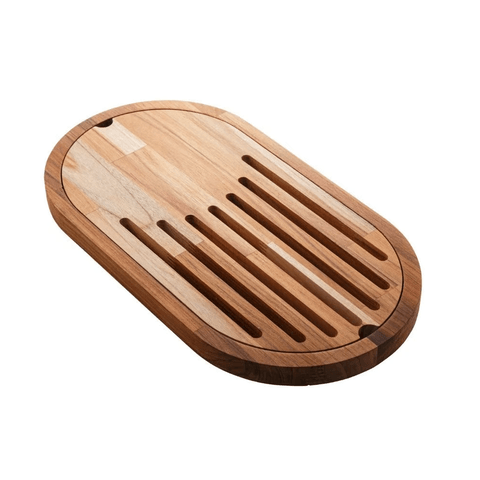 Migalheira Madeira Teca Oval