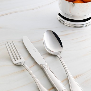 Faqueiro 130 Peças Aço Inox Perola St James