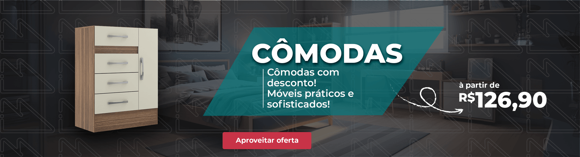 Cômodas em Oferta