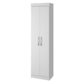 Guarda-Roupa Multiuso Solteiro Compact Branco - Direto Sim