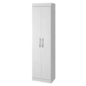 Armario Cozinha 2 Portas 4 Prateleiras Compact - Branco