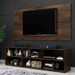 Rack Estante Grande C/ Painel Cacau P/ TV Até 55 Polegadas