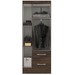Guarda-Roupa Solteiro Nobre 3 Portas 2 Gavetas - Cacau