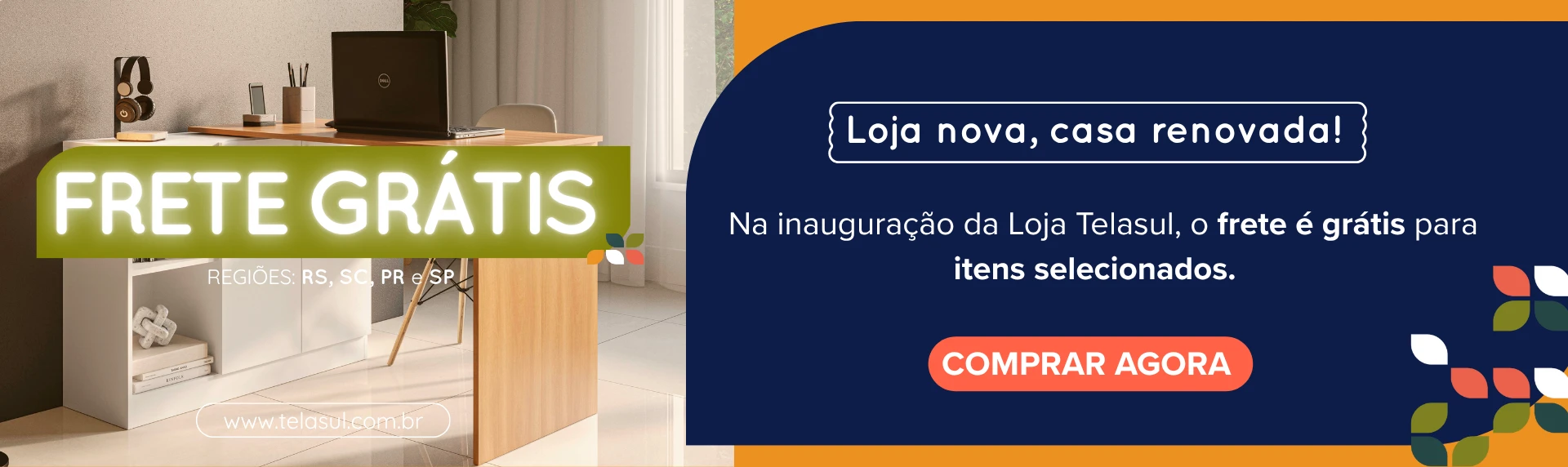 Banner Principal | Frete Grátis (Desktop)