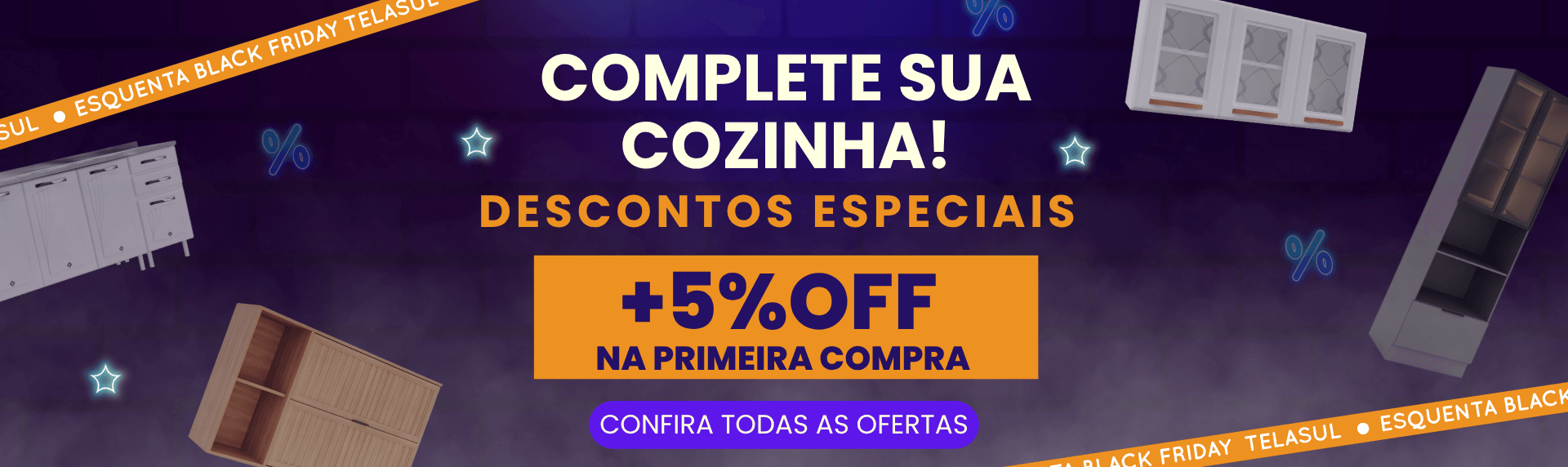 Banner Principal | Complete sua cozinha (Desktop)