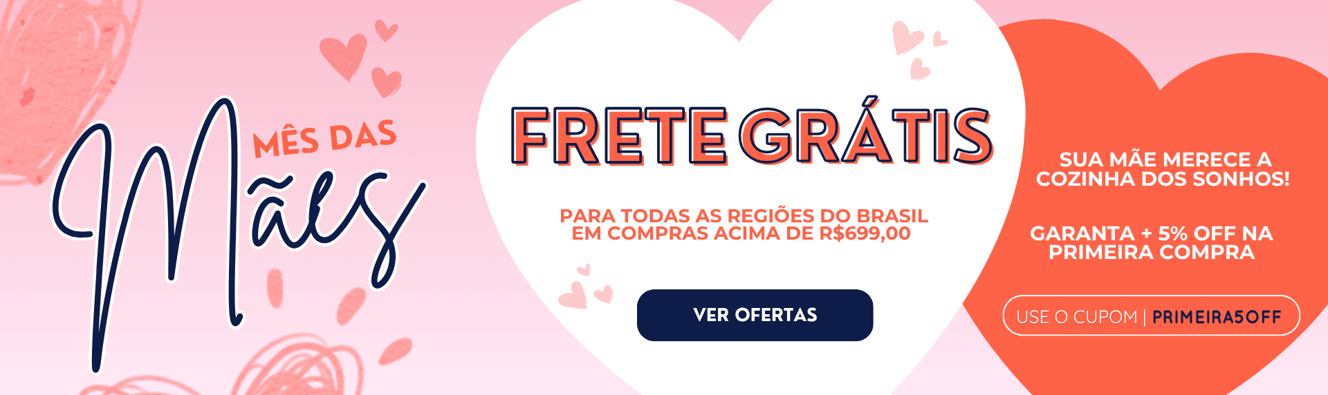 Banner Principal | Dia das Mães {Desktop}