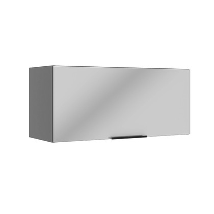 Armário Aéreo Basculante Lumina 800mm 1 Porta Cinza - Telasul