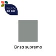 Paneleiro de Cozinha Lumina 600mm com Rodapé para Micro e Forno de Embutir 1 Porta e 1 Gaveta Cinza/Cinza - Telasul
