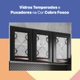 Armário de Cozinha de Aço Aéreo Triplo Médio Mirage New Branco/Preto - Telasul
