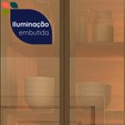 Cozinha Lumina para Micro e Forno com Iluminação Arenas/Freijó - Telasul