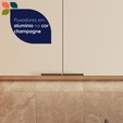 Cozinha Lumina com Iluminação sem Rodapé para Forno e Micro Arenas/Freijó - Telasul