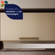 Armário Aéreo Basculante Fiorela 700mm Arenas/Freijó - Telasul