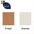 Armário Aéreo Basculante Fiorela 700mm Arenas/Freijó - Telasul