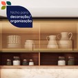 Cozinha Completa Fiorela 4 Peças para Micro-Ondas Arenas/Freijó - Telasul