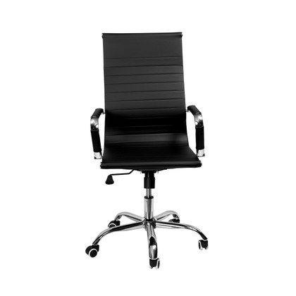Cadeira de Escritório Office Giratória Altura Ajustável Preto - Telasul