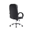 Cadeira de Escritório Home Office Giratória com Altura Ajustável Preto - Telasul