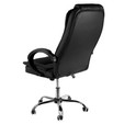 Cadeira de Escritório Home Office Giratória com Altura Ajustável Preto - Telasul