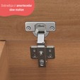 Armário Sálvia 70/105cm com 1 Porta Basculante com Nicho Freijó - Telasul