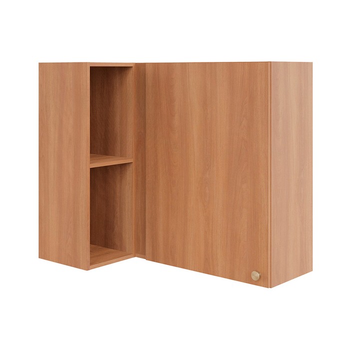 Armário Aéreo Cozinha Sálvia 1 Porta 2 Prateleiras Freijó - Telasul