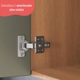 Balcão Sálvia 80cm com Tampo 2 Portas Freijó/Verde - Telasul