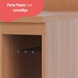Balcão de Cozinha Sálvia Porta Panos Freijó - Thela