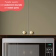 Paneleiro Torre Quente Sálvia 70cm para Micro e Forno Freijó/Verde - Telasul
