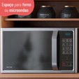 Cozinha Completa Sálvia com Paneleiro e Balcão Freijó/Grafite - Telasul