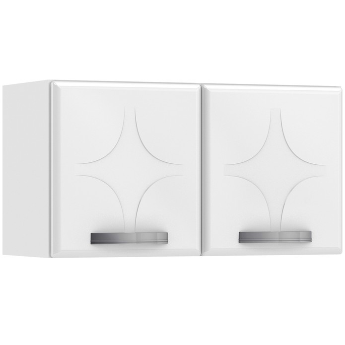 Armário de Cozinha de Aço Aéreo Duplo Telasul Rubi Branco - Telasul