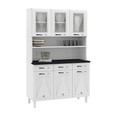 Armário de Cozinha de Aço Kit Triplo Star New Branco - Telasul