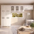 Cozinha de Aço Compacta Star New 3 Peças Branco - Telasul